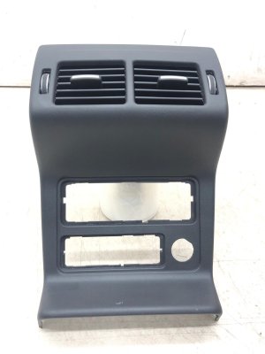 2017-2020 Jaguar F-Pace Center Console HVAC Air Vent and Trim Panel - Rear (Used OEM)