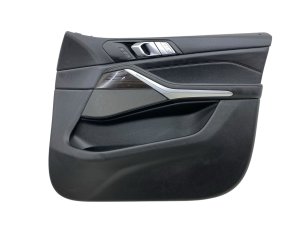 2019-2022 BMW X7 Black Door Interior Trim Panel - Rear, Right (Passenger) (Used OEM)