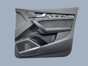 2021-2025 Audi SQ5 Black Door Interior Trim Panel - Front, Right (Passenger) (Used OEM)