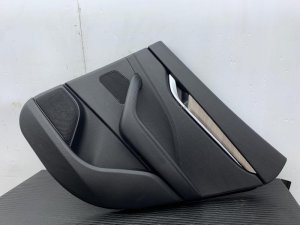 2017-2022 Maserati Levante Black Door Interior Trim Panel - Rear, Right (Passenger) (Used OEM)