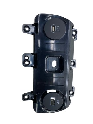 2023-2025 Kia Telluride Lower Dashboard USB Type-C Port Hub - Front (Used OEM)
