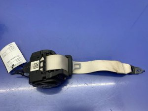 2017-2023 BMW 528i Ivory (White) Seat Belt Assembly - Rear, Left (Driver) (Used OEM)