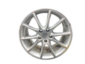 2019-2024 Porsche Cayenne Silver 20x10.5 5 Double-Spoke Silver Alloy Wheel - Rear (Used OEM)