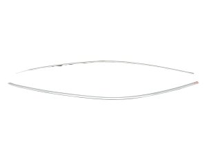 2016-2020 Bentley Bentayga Chrome Window Sill Trim Set - Front (Used OEM)