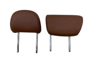 2019-2025 Audi Q8 Brown 60 Split Seat Headrest Set - Rear, Left (Driver) (Used OEM)