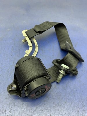 2018-2021 Buick Enclave Gray 3rd Row Seat Belt Assembly - Rear, Left (Driver) (Used OEM)