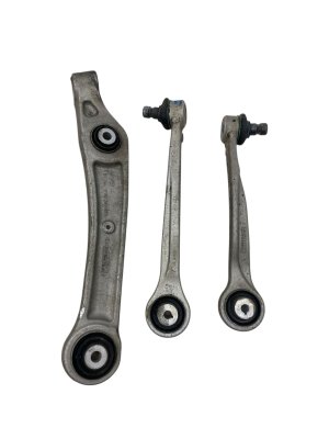 2019-2025 Audi A8 Upper and Lower Control Arm Set - Front, Right (Passenger) (Used OEM)