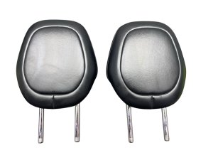  Tesla Model s Black Seat Headrest Set - Rear, Right (Passenger) (Used OEM)