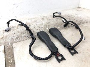 2016-2022 Lexus RX450h Black Seat Belt Buckle Set - Front (Used OEM)