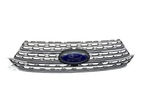 2020-2024 Ford Explorer Gray Upper Radiator Grille Assembly with Camera - Front (Used OEM)
