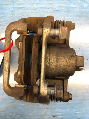 2017-2020 Honda Ridgeline Single Piston Disc Brake Caliper - Rear, Left (Driver) (Used OEM)