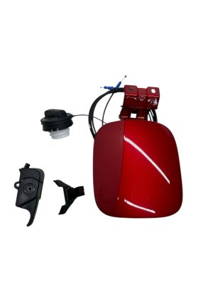2018-2025 Mitsubishi Eclipse Cross Red Fuel Filler Door with Release Cable and Lever (Used OEM)