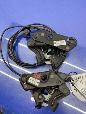 2011-2017 BMW 528i Lower Hood Lock Latch Assembly Set - Front (Used OEM)