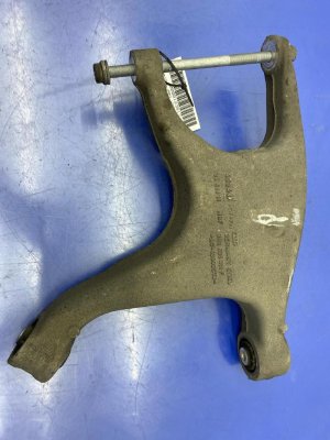 2011-2018 Audi A8 Lower Control Arm and Spring Seat - Rear, Left (Driver) (Used OEM)