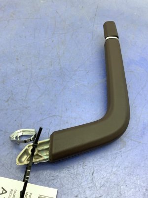 2011-2018 Porsche Cayenne Brown Interior Center Console Grab Bar Handle - Front (Used OEM)