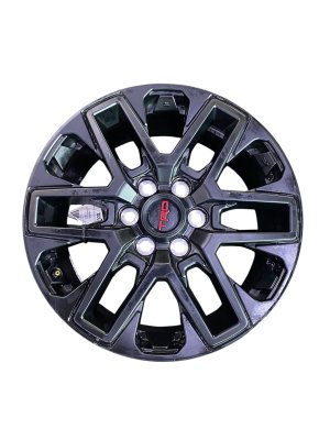 2023-2025 Toyota Sequoia Black 20x8 6-Open Spoke Machined Black Alloy Wheel (Used OEM)