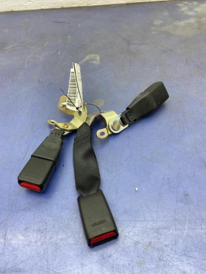 2013-2017 Lexus LS460 Seat Belt Buckle Set - Rear, Left (Driver) (Used OEM)