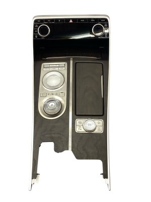 2022 Genesis GV70 Silver Console Storage Compartment with Wireless Phone Charger - Front (Used OEM)