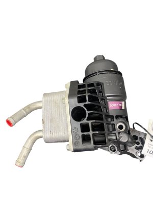 2021-2024 Genesis G80 Engine Oil Cooler and Filter Housing (Used OEM)