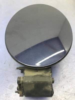 2017-2023 Jaguar F-Pace Blue Fuel Filler Door with Pocket (Used OEM)