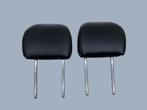 2023-2025 Kia Telluride Black Seat Nappa Leather Headrest Set - Rear, Right (Passenger) (Used OEM)