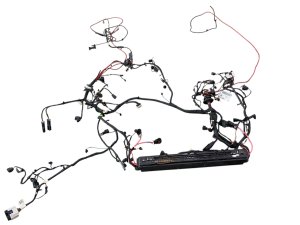 2022-2025 Lucid Air Blue Main Engine Bay Wiring Harness with Junction Box (Used OEM)