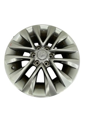 2018-2023 Lexus GX460 Silver 18x7.5 12-Spoke (6 Y-Split Spoke) Alloy Wheel (Used OEM)