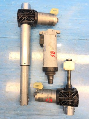 2008-2014 BMW X6 Seat Tilt, Track, and Recline Adjustment Motor Set - Front (Used OEM)