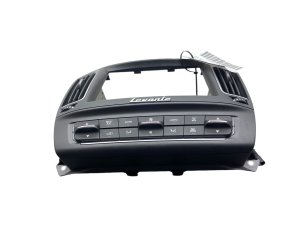 2017-2020 Maserati Levante Black Center Dashboard Trim Cover with Air Vent and Temperature Control - Front (Used OEM)