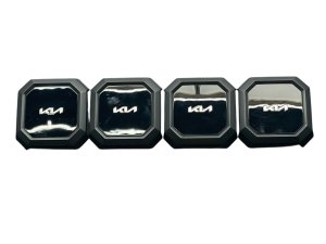 2024-2026 Kia Sorento Black 20-Inch Wheel Center Hub Cap Set (Used OEM)