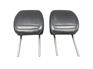 2021-2024 Ford Bronco Black Vinyl Seat Headrest Set - Front, Right (Passenger) (Used OEM)