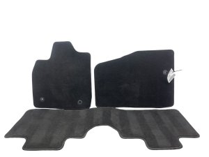 2021-2024 Ford Mustang Mach-E Black Onyx Front and Rear Carpet Floor Mat Set (Used OEM)