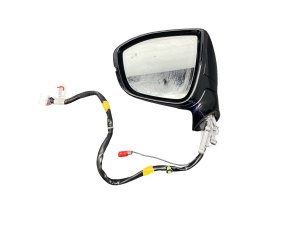 2022-2026 INFINITI QX60 Black Power Folding Door/Side View Mirror with Surround View - Front, Left (Driver) (Used OEM)