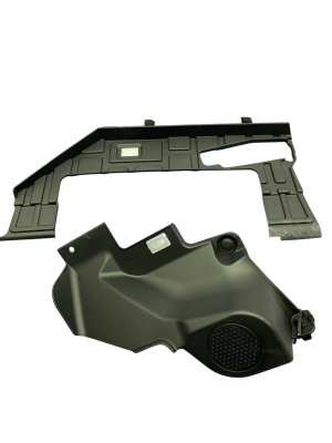 2024-2025 Lincoln Nautilus Black Lower Dashboard Under Dash Trim Panel Set (Used OEM)