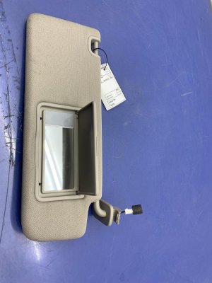 2023-2025 Honda Pilot Gray Illuminated Sun Visor - Front, Right (Passenger) (Used OEM)