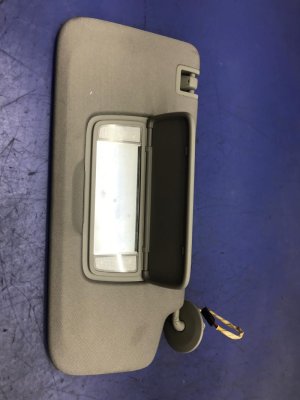 2018-2024 Buick Enclave Gray Illuminated Sun Visor - Front, Right (Passenger) (Used OEM)