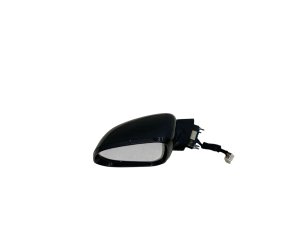 2021-2024 Genesis GV80 Vik Black Power Folding Heated Memory Door/Side View Mirror with Surround View Camera, Auto Dimming and Blind Spot Alert - Front, Left (Driver) (Used OEM)