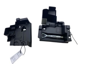 2019-2022 BMW X7 Black Spare Tire Compartment Trim Panel Set with Tow Hook (Used OEM)