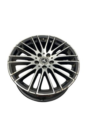 2022-2025 Mercedes-Benz C300 Black 18x7.5 10 V-Spoke Machined Alloy Wheel (Used OEM)