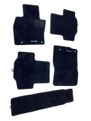 2024-2025 Mazda CX-90 Front and Rear Carpet Floor Mat Set (Used OEM)