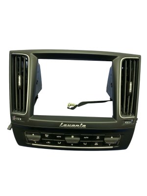 2017-2020 Maserati Ghibli Temperature Control Module with Vents and Bezel Trim - Front (Used OEM)