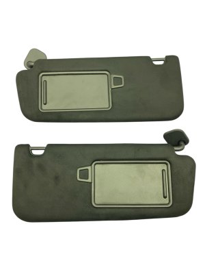 2019-2023 Hyundai Santa Fe Black Illuminated Sun Visor - Front, Right (Passenger) (Used OEM)