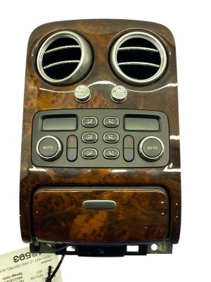 2006-2012 Bentley Flying Spur Temperature Control Module with Air Vent and Ash Tray - Rear (Used OEM)