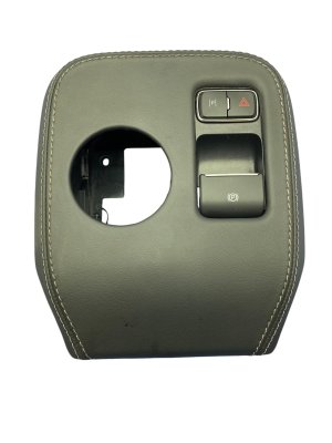 2021-2024 Ford Mustang Mach-E Center Console Trim Panel with Parking Brake and Hazard Switches (Used OEM)