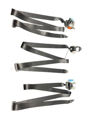 2020-2026 BMW M8 Black Seat Belt Retractor Set - Rear, Right (Passenger) (Used OEM)
