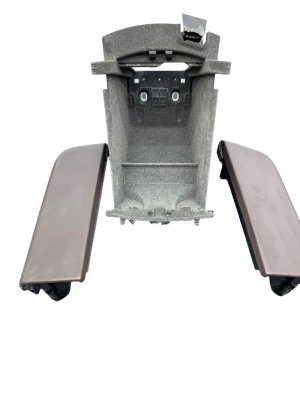 2011-2015 Mercedes-Benz ML350 Brown Center Console Storage Bin and Armrest Set - Front, Left (Driver) (Used OEM)