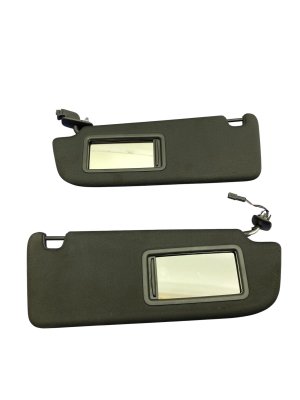 2013-2018 Audi S7 Black Sun Visor Set - Front, Right (Passenger) (Used OEM)