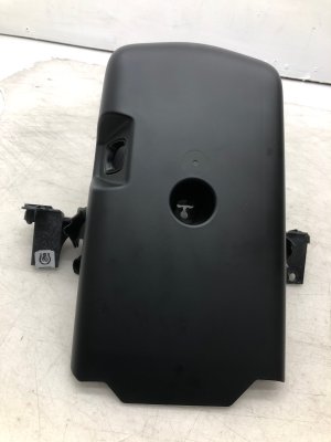 2015-2020 Bentley Bentayga Beluga (Black) Steering Column Trim Cover Panel (Used OEM)