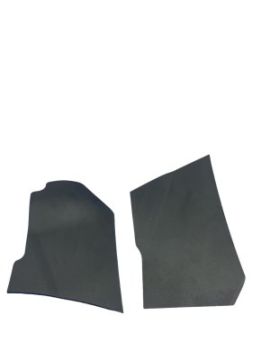 2020-2022 Kia Telluride Black Center Console Lower Trim Panel Set - Front, Left (Driver) (Used OEM)