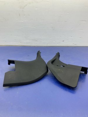 2016-2022 BMW X1 Black Dashboard Footwell Trim Panel Set (Used OEM)